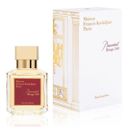 عطر میسون فرانسیس کورکجان باکارات رژسفید Francis Kurkdjian Baccarat Rouge 540